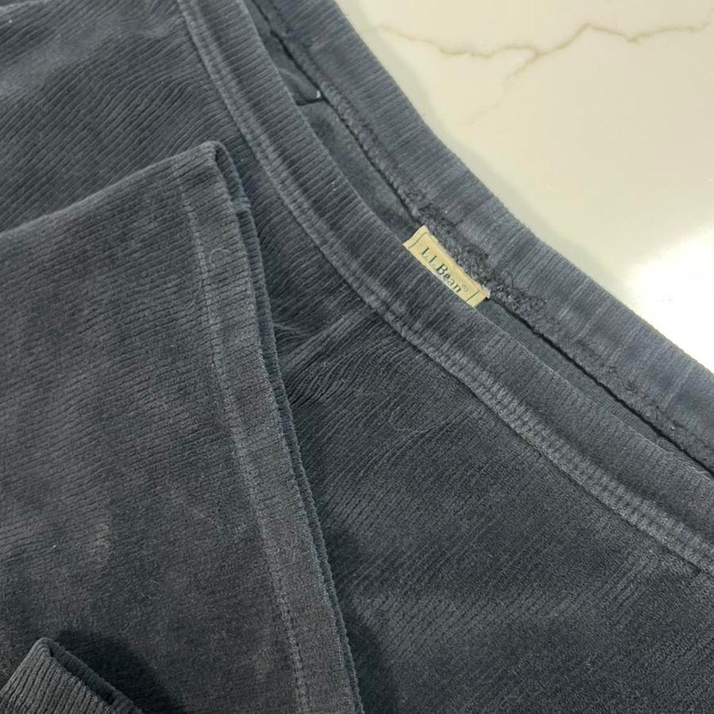 Women's‎ LL bean corduroy lightweight baggy sweatpants flared